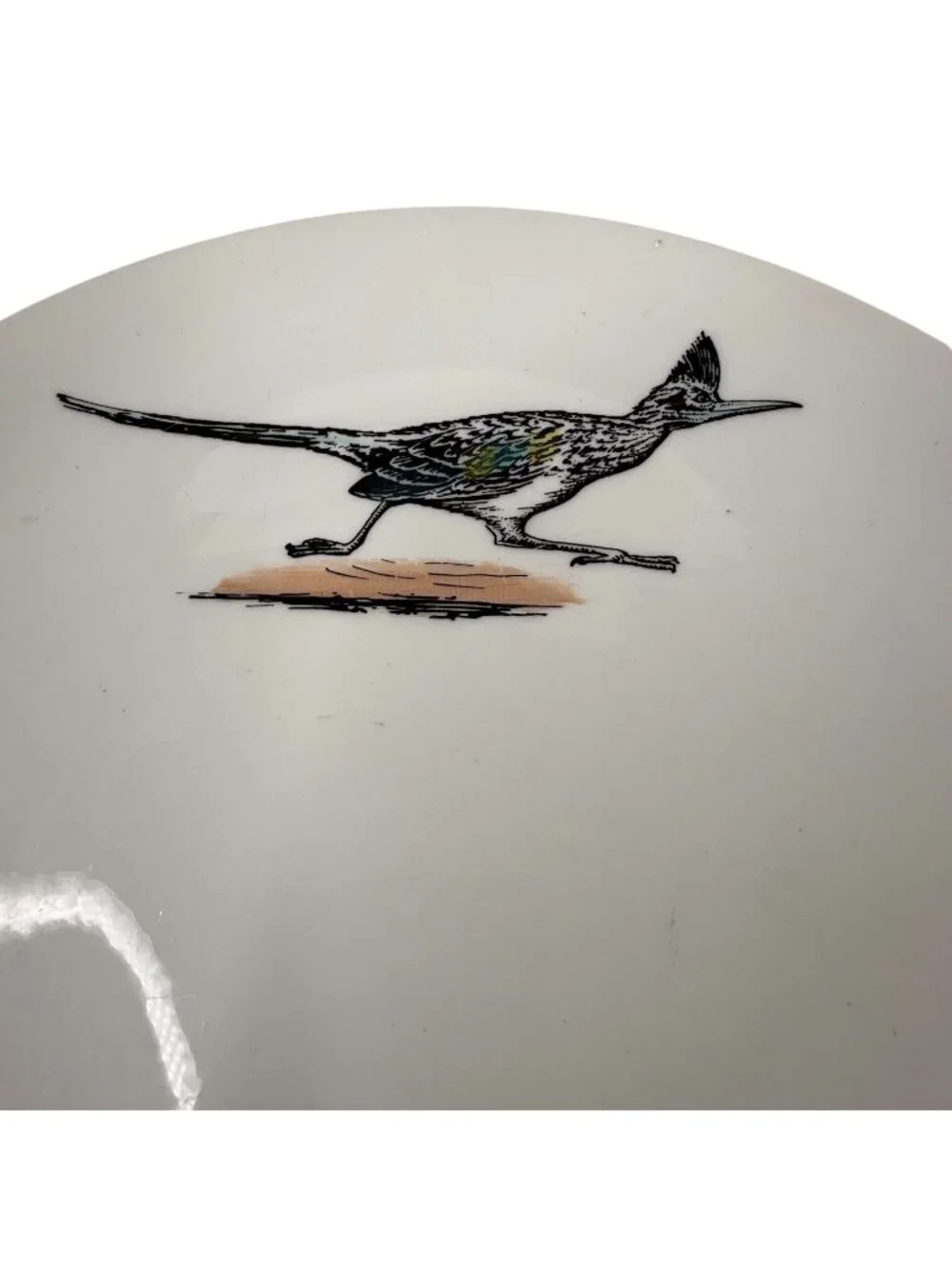 Roadrunner Lunch Plate Elizabethan Fine Bone China By Taylor & Kent‎ England VTG